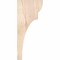 Ekena Millwork Yorktown Smooth Corbel, Douglas Fir, 5 1/2"W x 12"D x 28"H COR06X12X28YOR00SDF - alternate 4